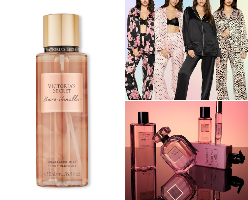 victoria secret faves 🩷💝🌸 cover photo collage