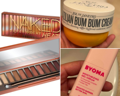 My favorite beauty recs cover photo collage
