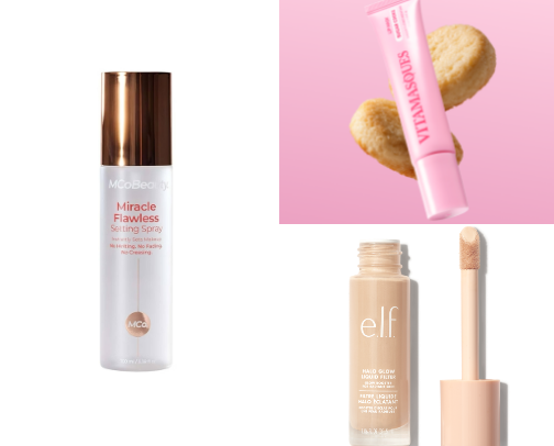 MY FAV MAKEUP DUPES 💋 cover photo collage