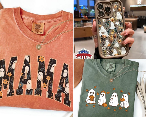 Spooky season cover photo collage