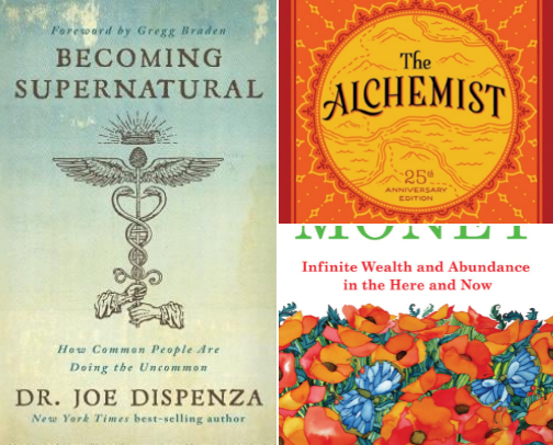 Elevate your mind type of reads! cover photo collage