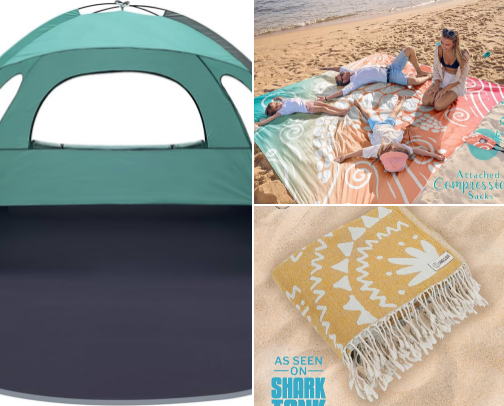 What’s In My Beach Bag: A Complete Breakdown of My Beach‑Day Essentials cover photo collage