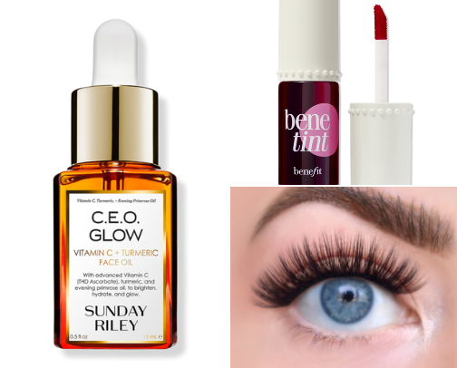 Glowy Skincare & Makeup Finds cover photo collage