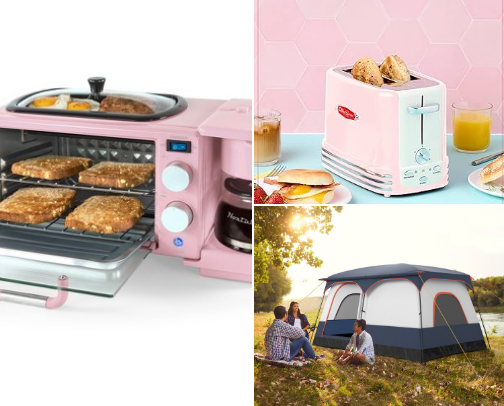 Wilderness Luxe: The Ultimate Elevated Camping Edit cover photo collage