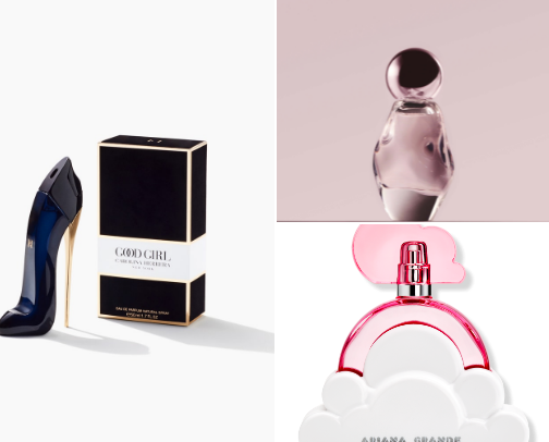 BEST smelling perfumes cover photo collage