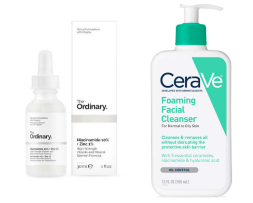 my skin care routine🧴⭐ cover photo collage