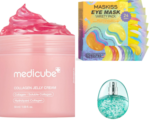 Ageless Beauty Products cover photo collage