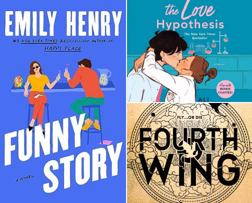 My Top 4 Romance Book Picks cover photo collage