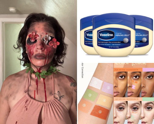 Flowers look cover photo collage