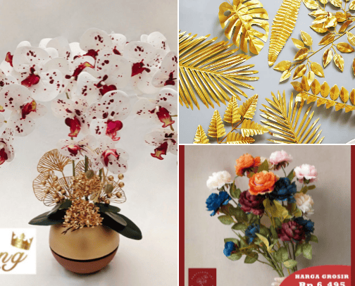🌹aesthetic flower decoration for the living room and balcony🌹 cover photo collage