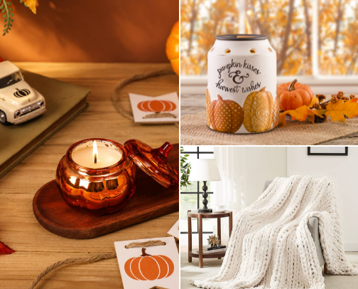 Make your home cozy this fall cover photo collage