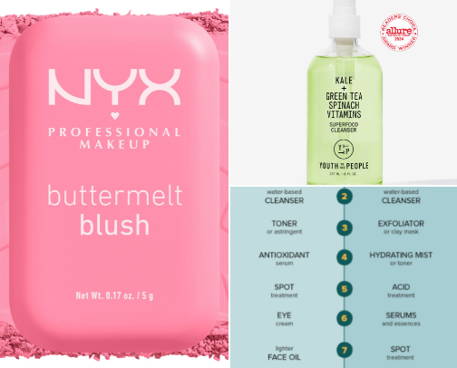 My favorite beauty recs cover photo collage