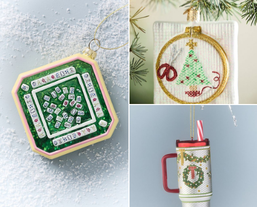 Fun Christmas Ornaments cover photo collage
