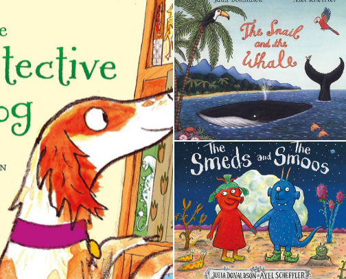 My 3yo’s favourite books cover photo collage