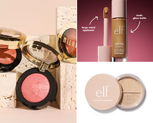 affordable makeup essentials cover photo collage