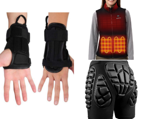 Amazon Deals for the Beginner Snowboarder and Skier cover photo collage