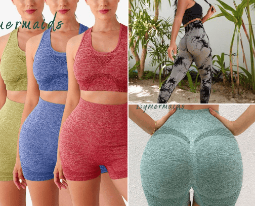 gym clothes cover photo collage