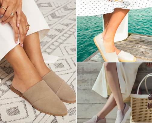 Flat shoes that feel great on my feet cover photo collage