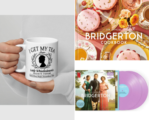 Bridgerton-esque Gift Ideas. So fancy. So demure. cover photo collage
