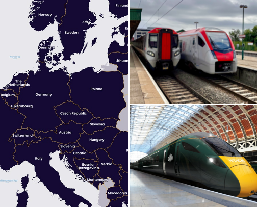 Travel cover photo collage