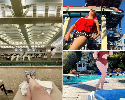 Cool Pools cover photo collage