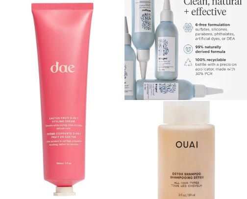 Hair Care Favourites cover photo collage