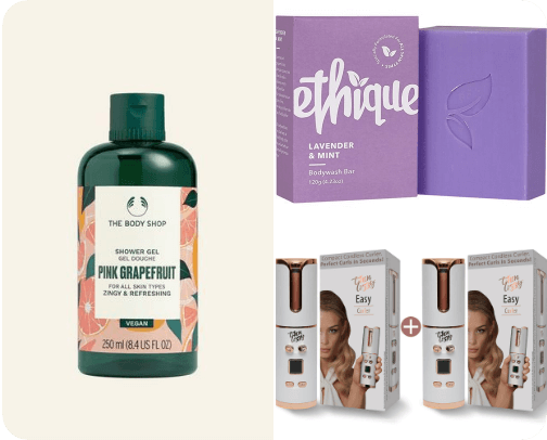 Beauty & Wellbeing cover photo collage