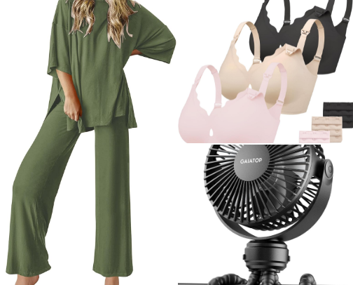 My C-Section Hospital Bag List cover photo collage