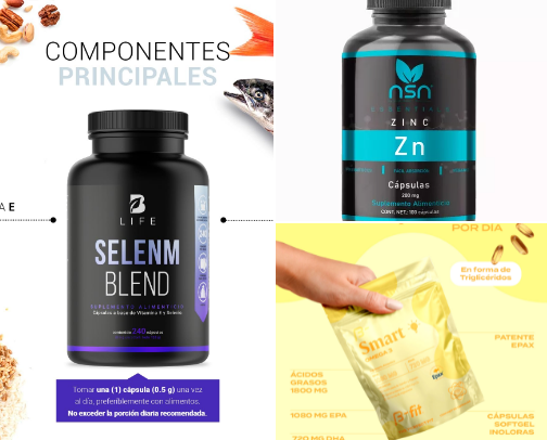 Suplementos cover photo collage
