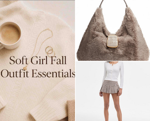 Soft Girl Fall Outfit Essentials 🍂✨ cover photo collage