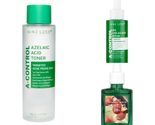 Yesstyle favorites for acne prone skin! cover photo collage