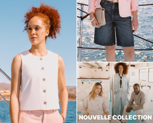 It’s time!!!!!Vêtement mode femme cover photo collage