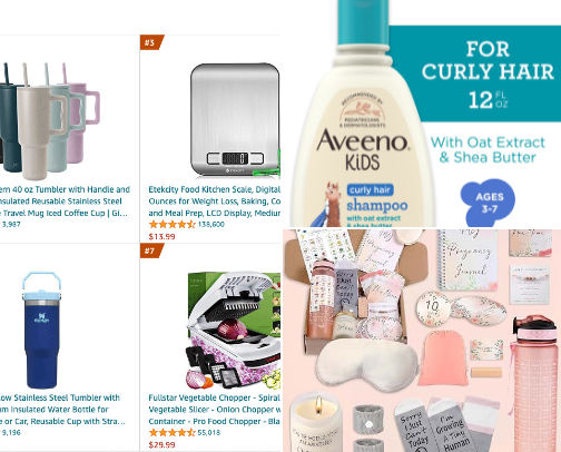 “My Favorite Finds for Moms” cover photo collage
