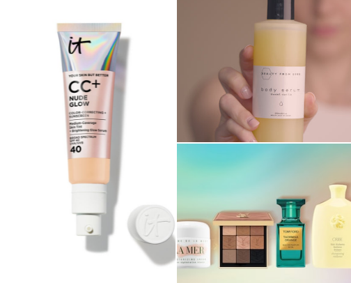 My favorite beauty recs cover photo collage