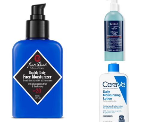 Effortless Daily Grooming & Skincare Essentials for Men cover photo collage