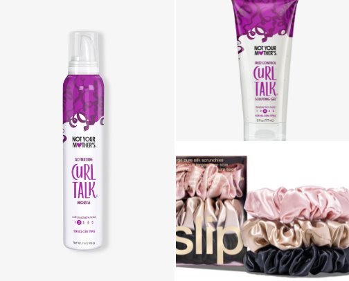 Curly Hair 👩🏽‍🦱 cover photo collage