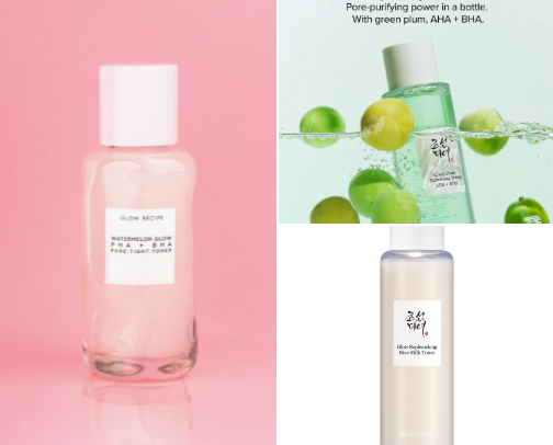 ☀️My skincare daily routine for a glowy and fresh looking skin 🥰 cover photo collage