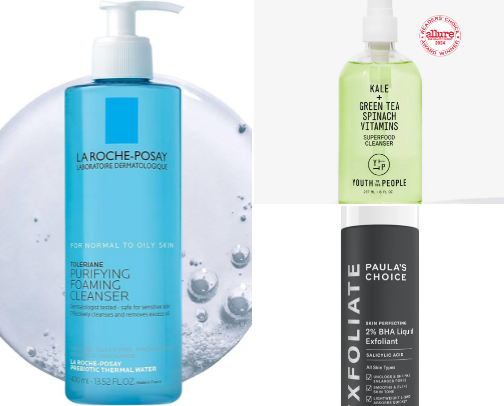 flawless skin skin-care products 🧸🪞 cover photo collage