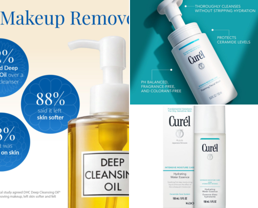 8 Japanese Skincare Picks for Fall: Hydration from Face to Lips cover photo collage
