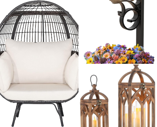 Backyard, Garden, and Porch Finds cover photo collage