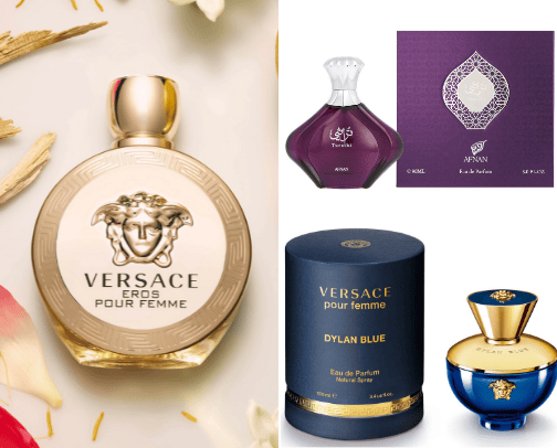 Notino Parfume collection cover photo collage