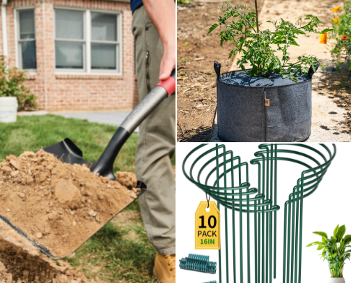 Easy gardening cover photo collage