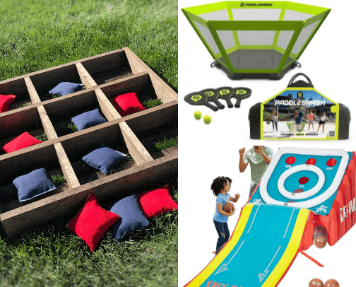 Essential Items for Outdoor Fun: Kids and Adults Edition cover photo collage