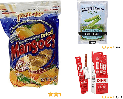 My favorite snacks 🍿 cover photo collage