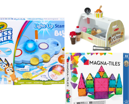 Screen-Free Toddler Gifts That Won't Wreck Your House cover photo collage