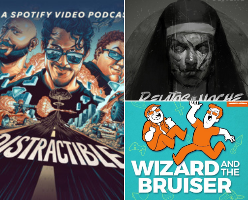 Favorite Podcasts cover photo collage