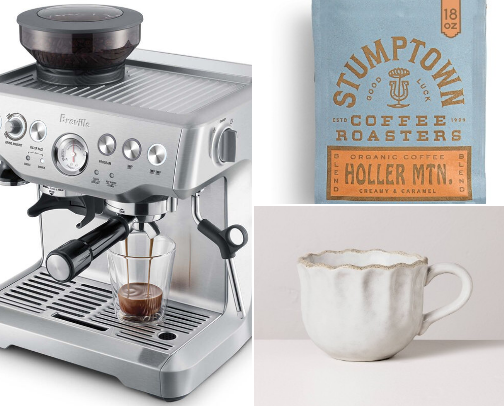 Life as an at-home barista ☕️ cover photo collage