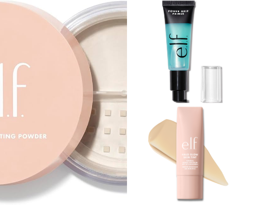Whats in my makeup bag cover photo collage