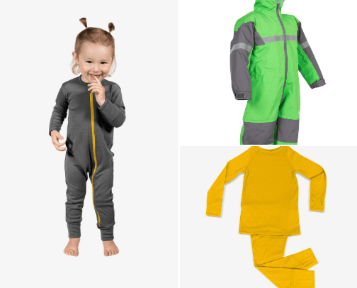 Kids Outdoor Clothing cover photo collage