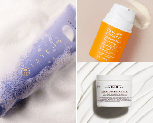 acne-prone skin care 🪷 cover photo collage